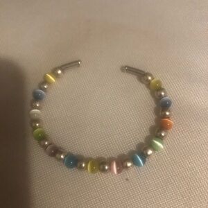 Colorful Cat’s Eye Beaded Bracelet- 157A $30 or $25 w/offer